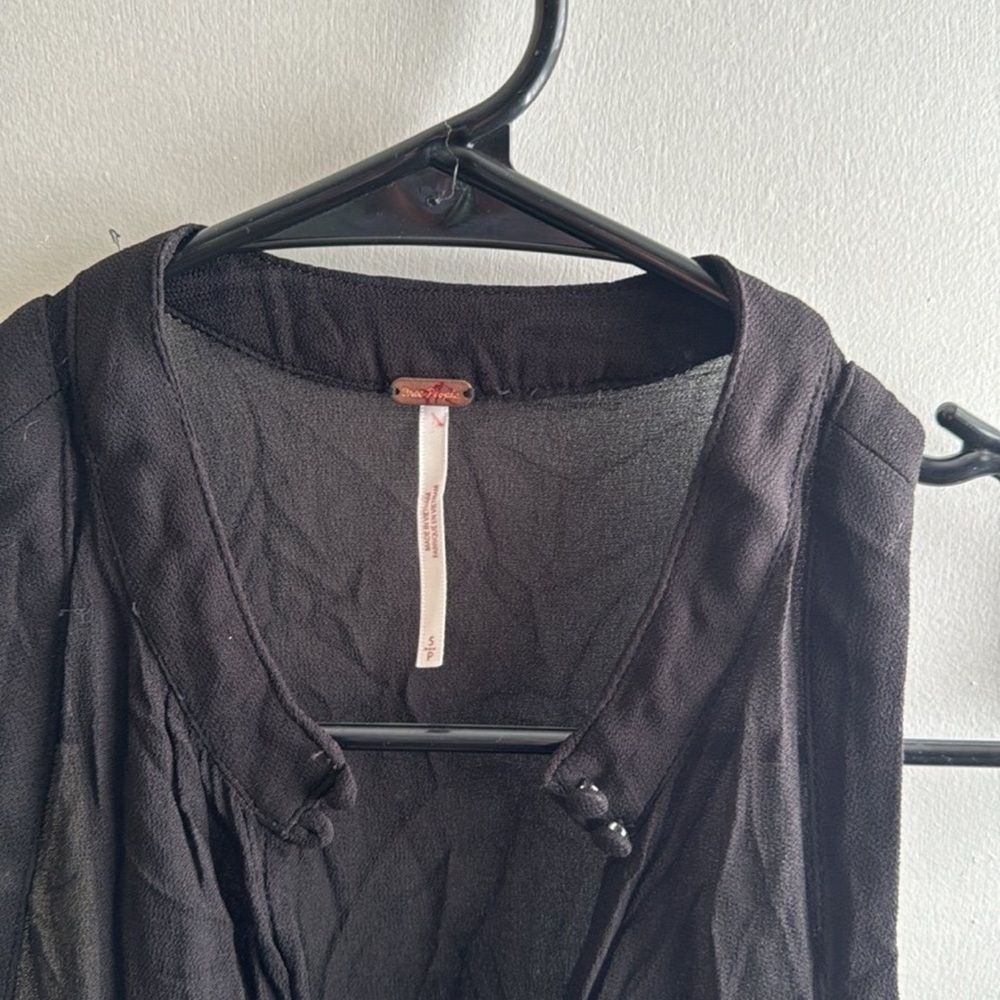 Free People Rory Crochet Lace Crop Top - Picture 4 of 5